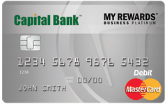 My Rewards&reg; Business Platinum Debit Card