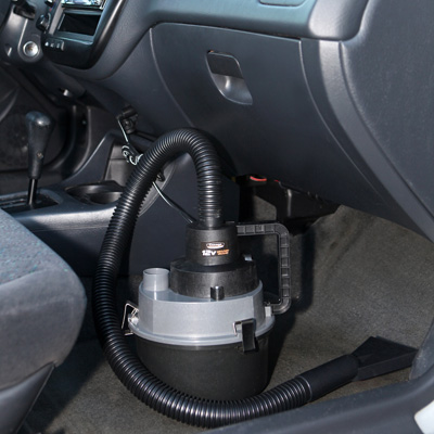 CHICAGO POWER TOOLS® Wet/Dry Portable Vacuum - This compact vacuum can easily be stored in any boat, car, or truck. The convenient 3' hose and 3 attachment tools allow access to dirt and spills in hard-to-reach places. Powered by a 9' cord that plugs into a 12V vehicle power receptacle.