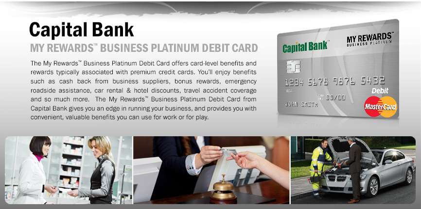 My Rewards&reg; Business Platinum Debit Card