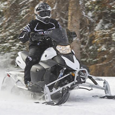 YAMAHA® Phazer® RXT - Lightweight, dependable and fun, this 2-cylinder, 80 horsepower engine provides class performance on the trail and off.  Features advanced fuel injection, with lightweight, counterbalanced crankshaft and rear-exiting exhaust.  Sport rider-forward positioning and double wishbone front suspension provides incredible handling.